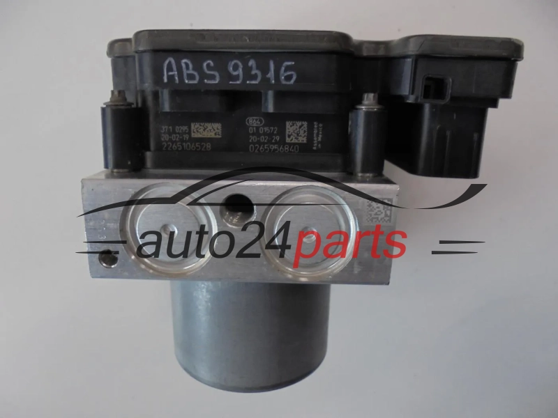 Bomba ABS y centralita AUDI 0265291727 80A614517P 80A907379 0265956840