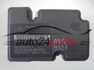 Pompe ABS et calculateur CITROEN PEUGEOT 9675185380 10020702204 10097011703