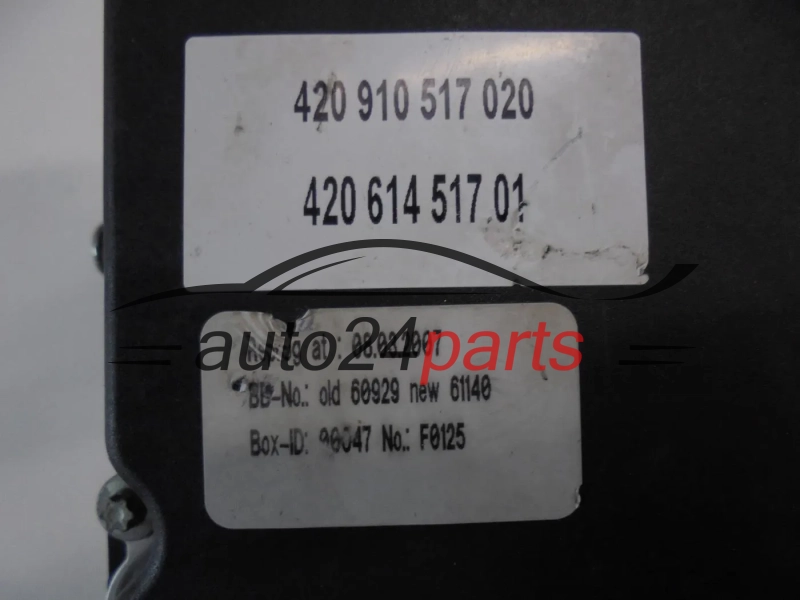 Abs pompa centralina AUDI 0265235174 420614517 420910517020 0265950602