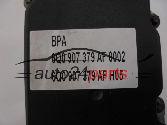 Pompe ABS et calculateur Volkswagen Seat Skoda 0265231712 6Q0614117S 0265800511 6Q0907379AF