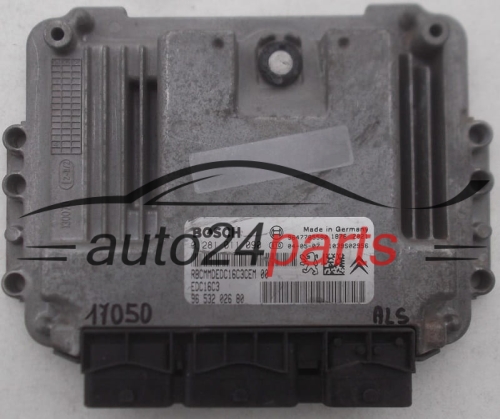 KOMPUTER STEROWNIK SILNIKA CITROEN PEUGEOT 1.4 HDI 