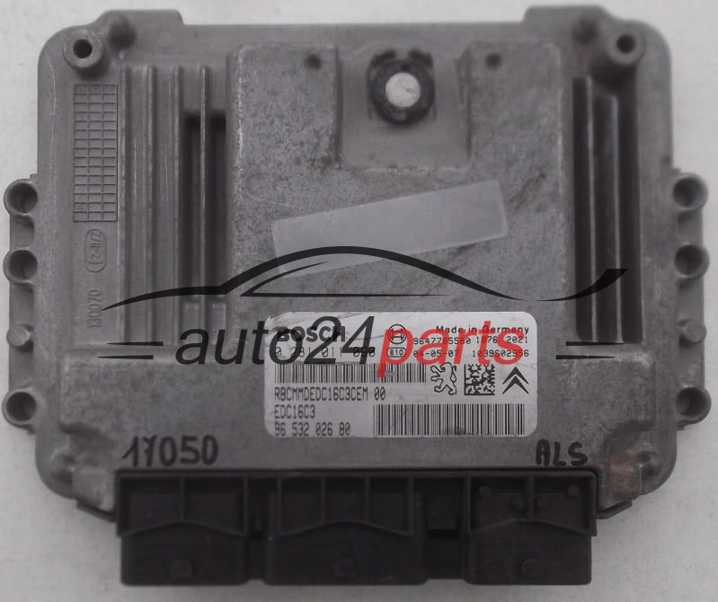 ECU ENGINE CONTROLLER  CITROEN PEUGEOT 1.4 HDI