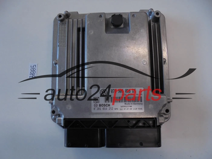 Calculateur moteur VOLKSWAGEN T5 2.5 TDI 0281014252 070906016DS EDC16U31