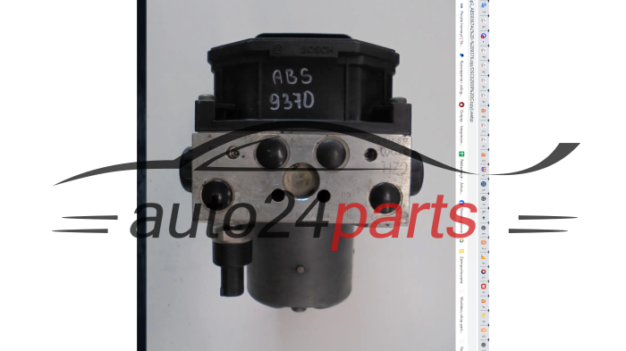 Pompe ABS et calculateur Audi Bosch 8E0614517 0265225048 0265950011