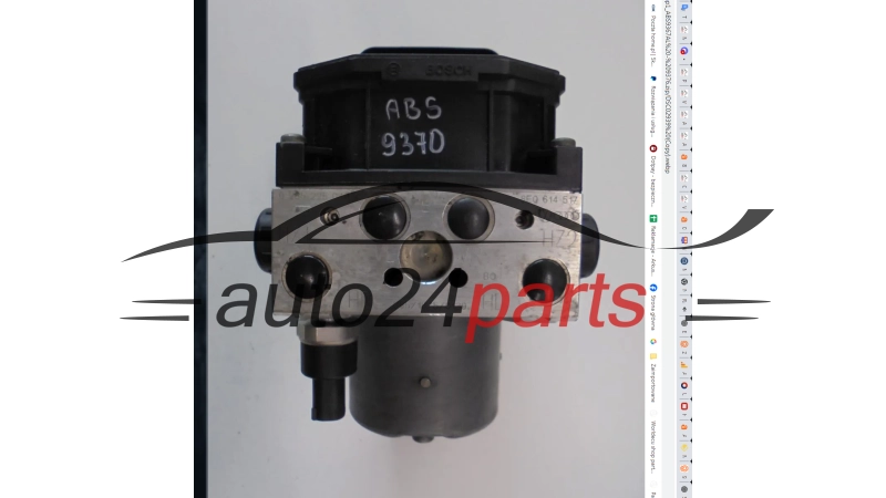 Pompa ABS i sterownik AUDI 0265225048 8E0614517 0265950011
