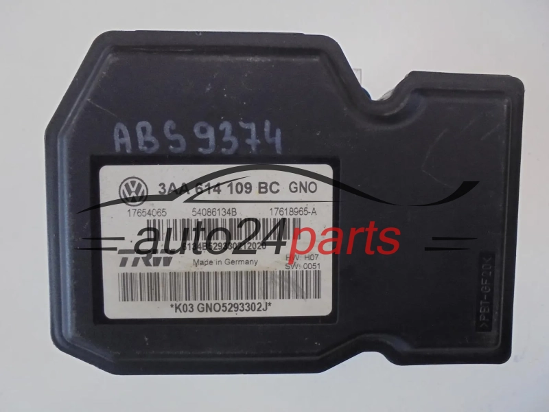 Bomba de abs VOLKSWAGEN 3AA614109BC 17654065