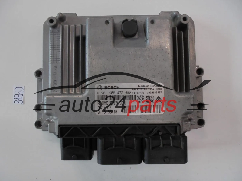 Sterownik silnika CITROEN PEUGEOT 0261S06472 9675495080 9666319180 MEV17.4.2