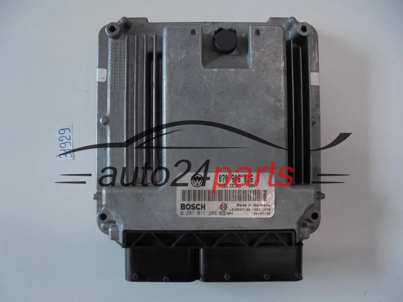 Centralina do motor VOLKSWAGEN T5 0281011266 070906016J EDC16