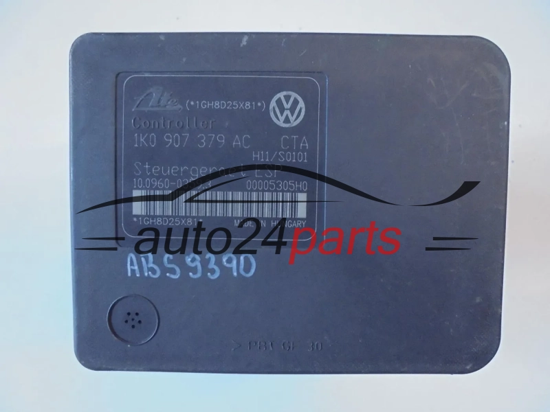 Pompa ABS i sterownik VOLKSWAGEN AUDI SEAT SKODA ATE 1K0614517AF 10020602414 1K0907379AC 10096003593