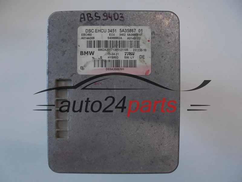 Bomba ABS y centralita BMW 5A35867 34515A3586701
