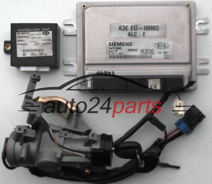 Sterownik silnika KIA RIO 1.3 SIEMENS 5WY1309C