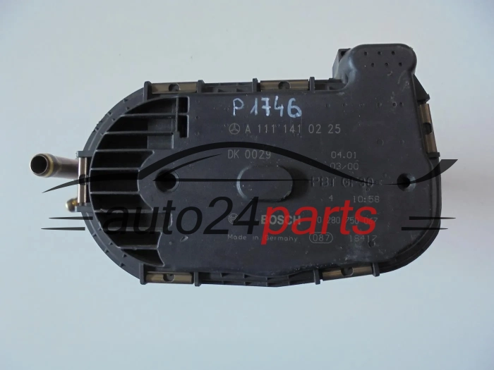 Przepustnica Powietrza Mercedes 0280750067 A1111410225