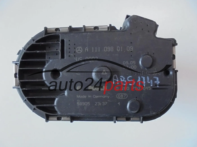 Przepustnica powietrza MERCEDES 0280750045 A1110980109
