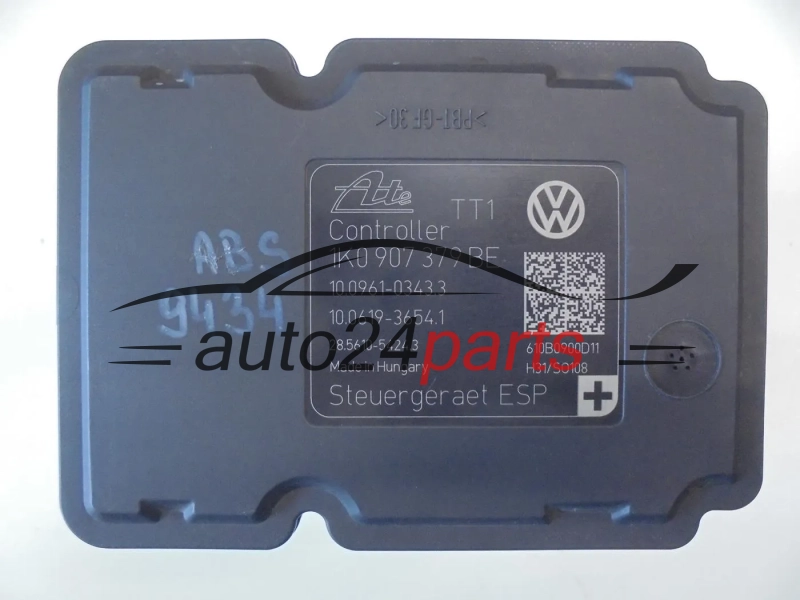 Pompa ABS i sterownik VW VOLKSWAGEN AUDI SEAT SKODA 1K0614517CP ATE 10021206514 1K0907379BE 10096103433 10061936541