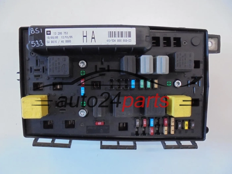 Centralka bsi OPEL ASTRA H ZAFIRA B 13206753 HA 5DK008668-23