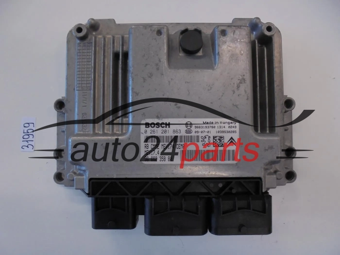 Sterownik silnika Peugeot 308 1.4 16V 0261201863 9666235880