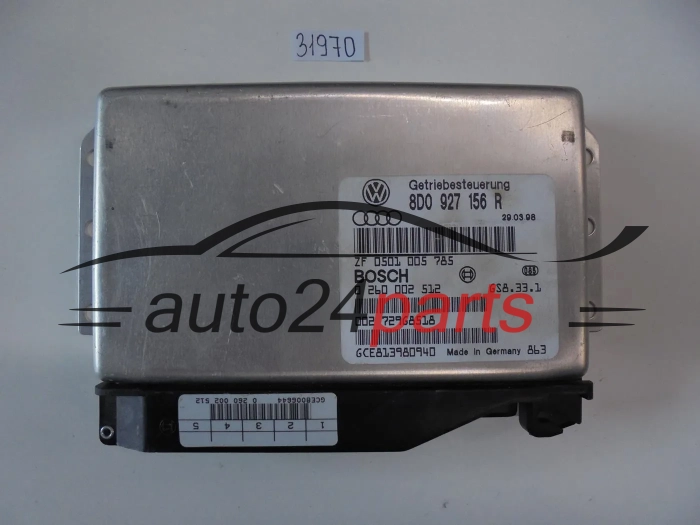 Sterownik skrzyni automatycznej Audi A4 B5 2.4 V6 Bosch 0260002512 8D0927156R
