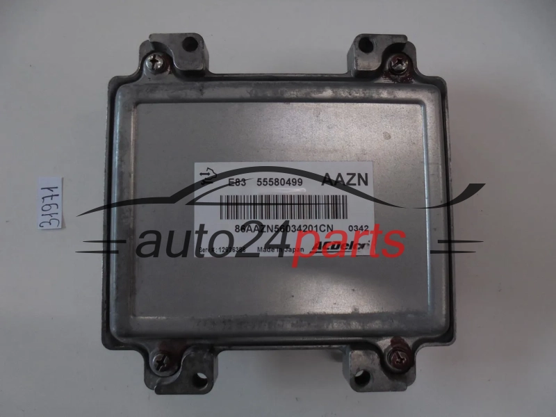 KOMPUTER STEROWNIK SILNIKA OPEL CORSA D 1.2, 55580499 AAZN, 55580499AAZN, 86AAZN59118000RN