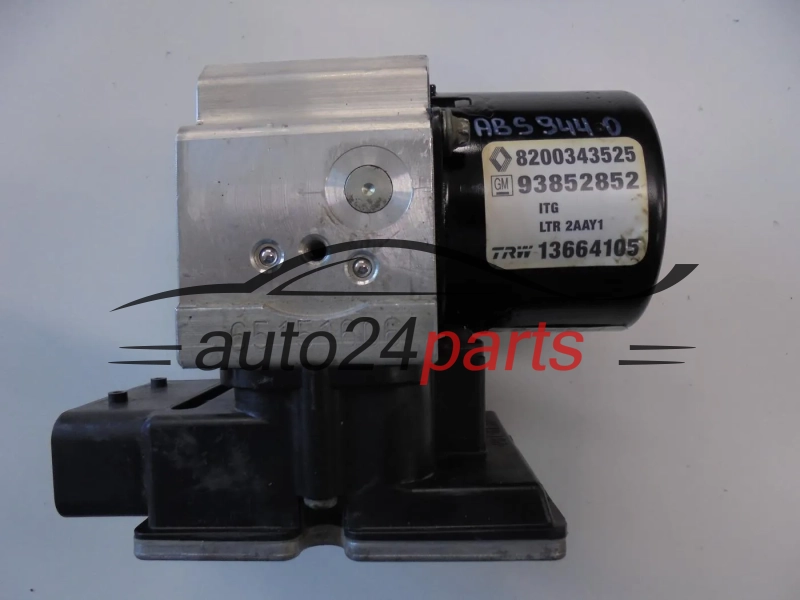 Pompa ABS i sterownik Renault Trafic Primastar Vivaro 8200343525 93852852