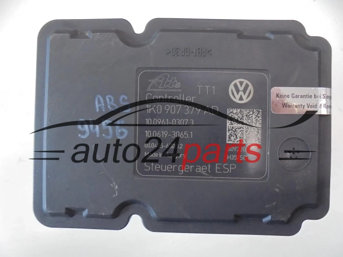 Odnowona pompa abs i sterownik VOLKSWAGEN SEAT SKODA 1K0614517BD 1K0907379AD