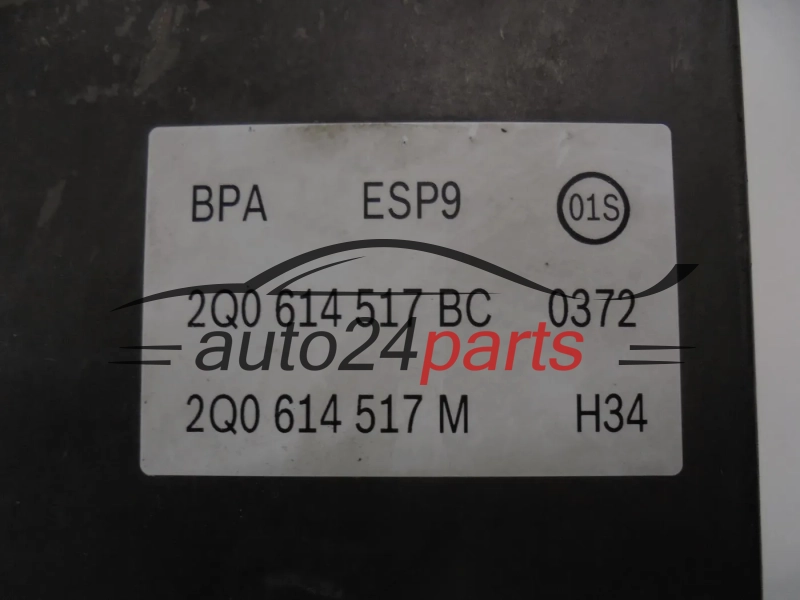 Pompa abs i sterownik VOLKSWAGEN 0265295457 2Q0614517BC 0265956687