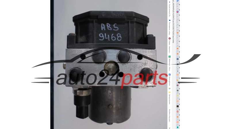 Bomba ABS y centralita Volkswagen Audi Seat Skoda Bosch 4B0614517G 0265225124 0265950055
