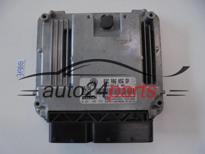 KOMPUTER STEROWNIK SILNIKA VW VOLKSWAGEN GOLF 1.6 FSI BOSCH 0 261 S02 359, 0261S02359, 03C 906 056 DP, 03C906056DP, MED9.5.10