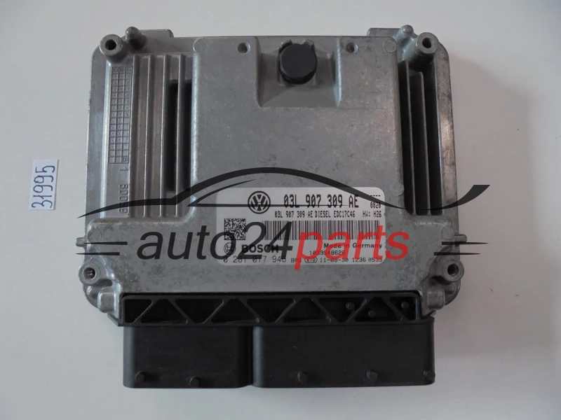 Calculateur moteur VOLKSWAGEN PASSAT 0281017946 03L907309AE