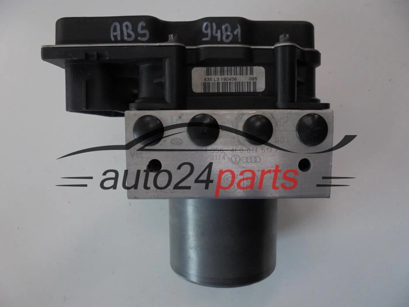 ABS pump and control module Audi Bosch 4F0614517P 0265234356 4F0910517P 0265950487