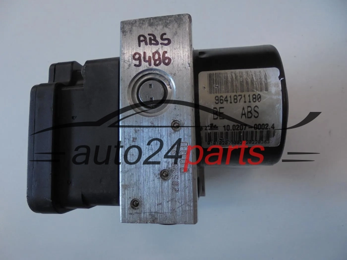 Pompa abs i sterownik CITROEN PEUGEOT 9641871180 10020700024 10097011053 5WK84105