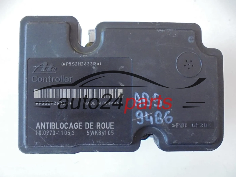 Pompa abs i sterownik CITROEN PEUGEOT 9641871180 10020700024 10097011053 5WK84105