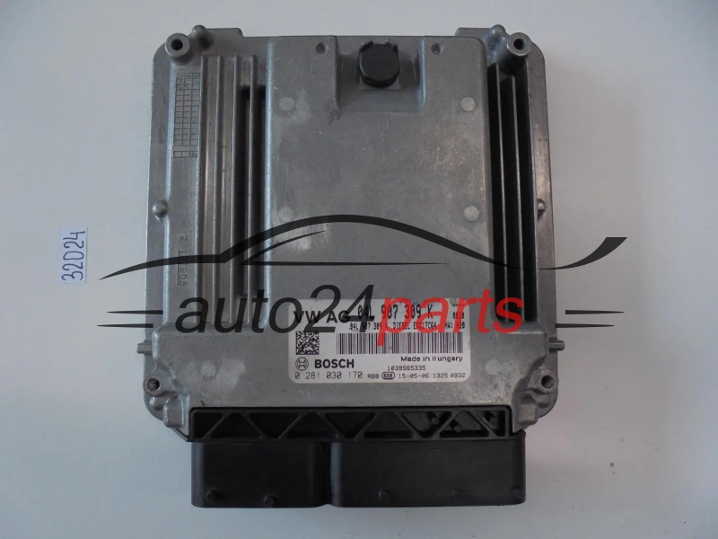 Sterownik silnika VOLKSWAGEN CADDY 2.0 TDI 0281030170 04L907309K EDC17C64