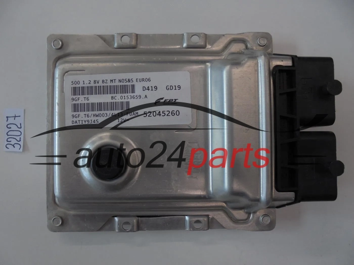 Sterownik silnika Fiat 500 1.2 52045260