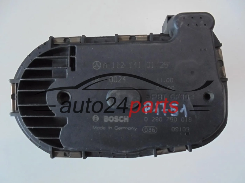 Throttle Body Mercedes C 240 / C 240 4Matic C 280 S 350 / S 350 4Matic Bosch 0280750019 A1121410125 – photo 2