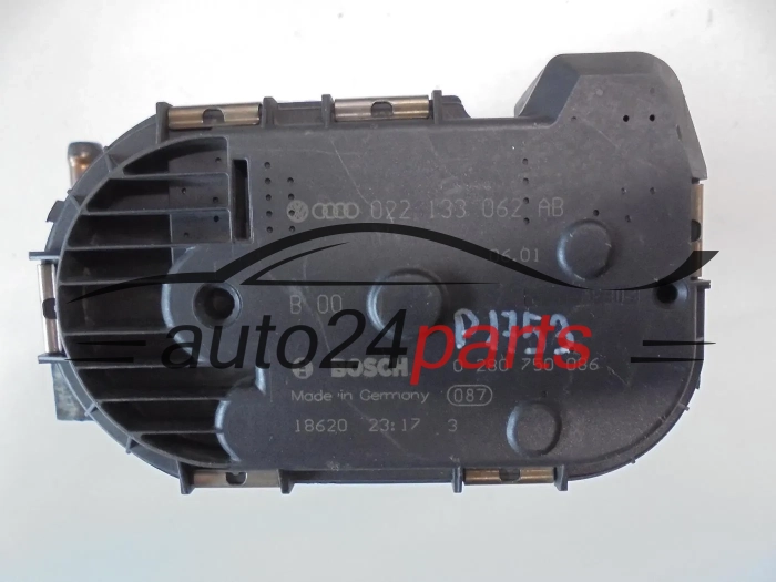 Przepustnica powietrza VW VOLKSWAGEN SEAT 0280750086 022133062AB
