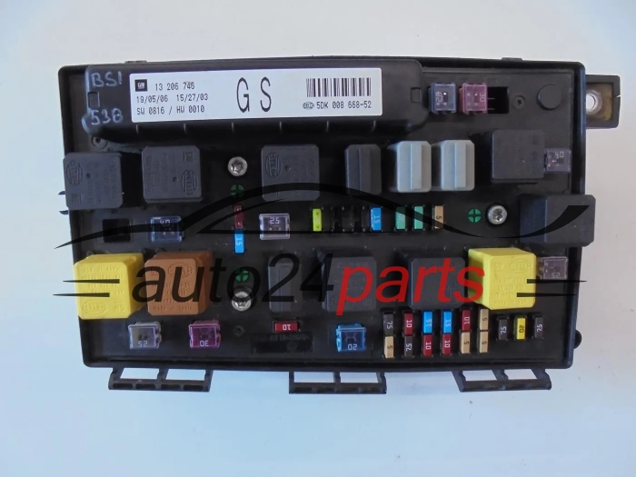 Centralka komfortu BSI OPEL ASTRA H ZAFIRA B 13206746 GS 5DK008668-52