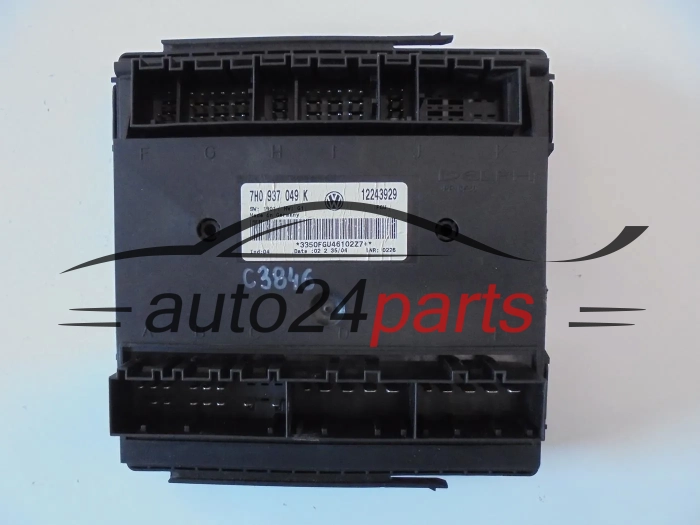 Centralka modul komfortu VOLKSWAGEN T5 7H0937049K 12243929