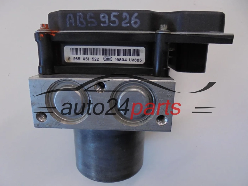 Pompa abs i sterownik MERCEDES BENZ 0265251369 A0074313812 0265951522