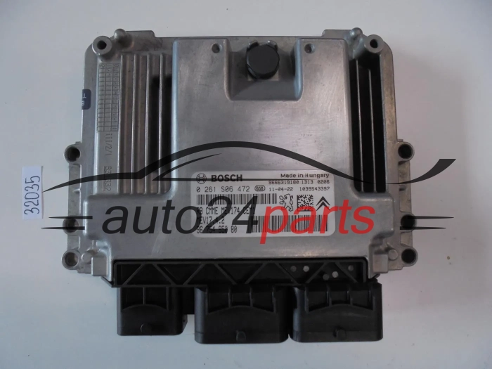 Sterownik silnika CITROEN PEUGEOT 0261S06472 9675495080 9666319180 MEV17.4.2