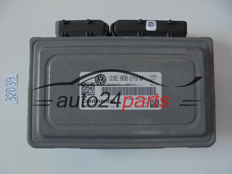 VOLKSWAGEN POLO 1.2 5WA11002 03E906019M 03E906019B SIMOS11.1