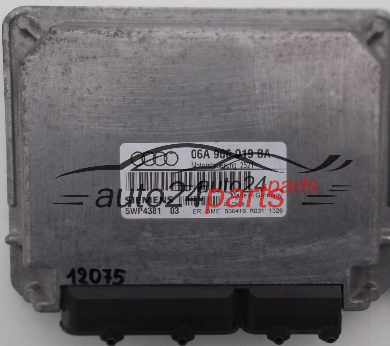 MOTORSTEUERGERÄT ECU STEUERGERAT AUDI A3 1.6 SR 5WP4381 03 06A906019BA
