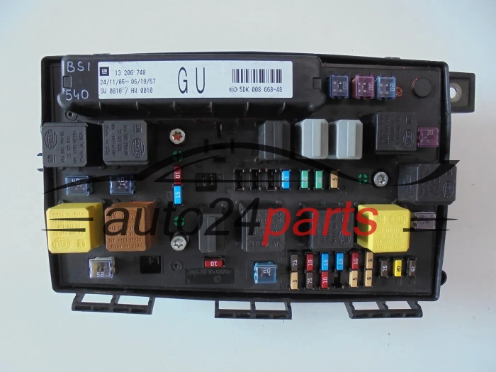 Centralka modul BSI OPEL ASTRA H 13206748 GU 5DK008668-48