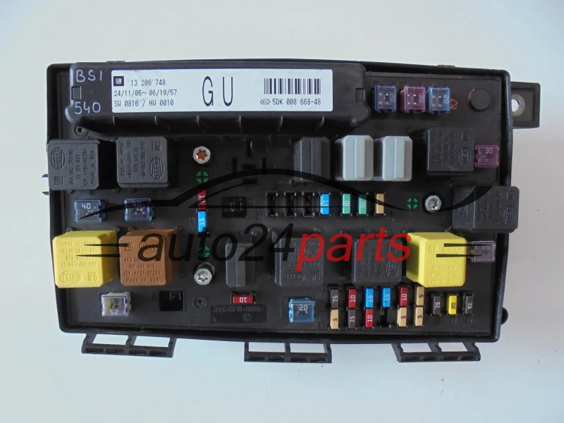 Centralka modul BSI OPEL ASTRA H 13206748 GU 5DK008668-48