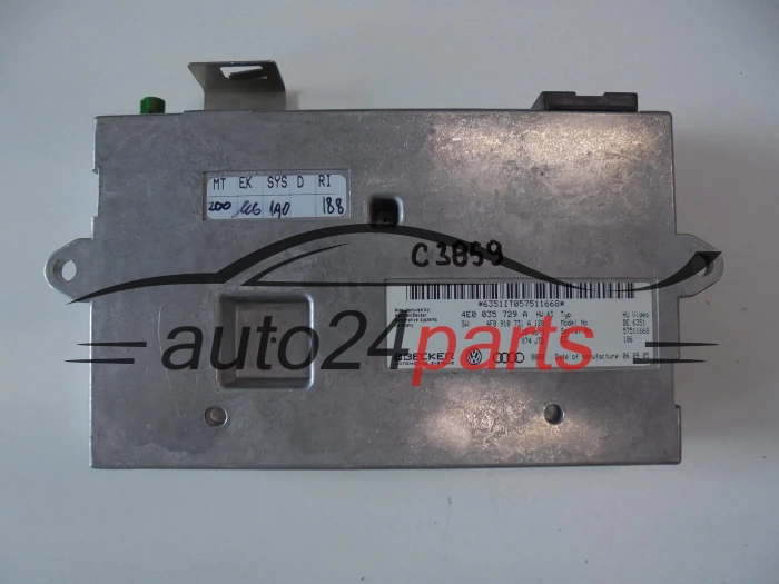 Centralka modul MMI BECKER AUDI 4E0035729A