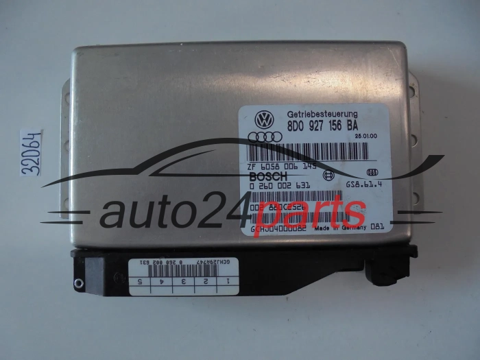 Sterownik skrzyni automatycznej AUDI 2.4 V6 0260002631 8D0927156BA