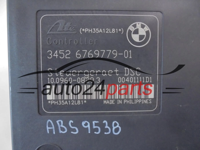 Pompa ABS i sterownik BMW 3451 6769778 01 3452 6769779 01