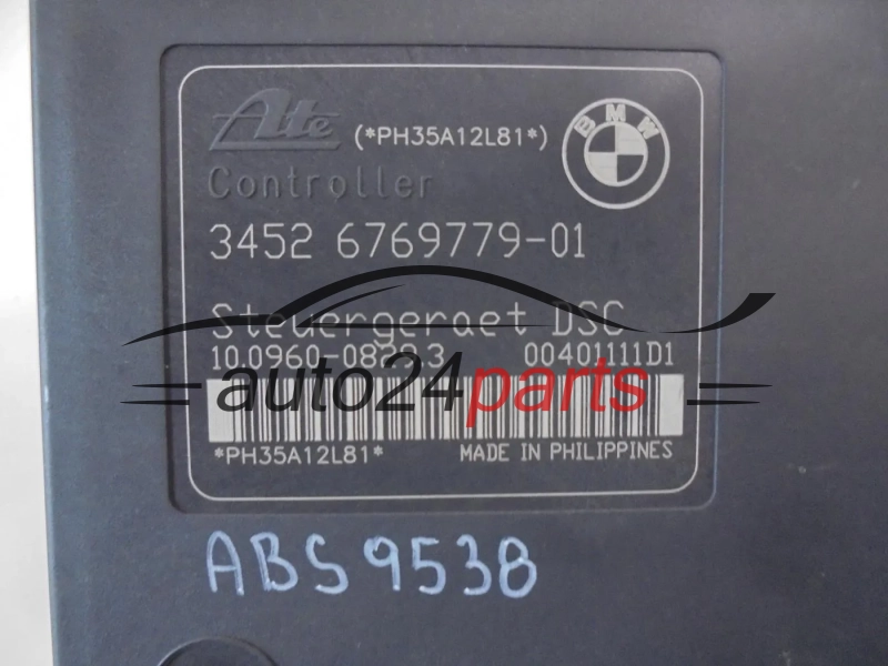 Pompa ABS i sterownik BMW 3451 6769778 01 3452 6769779 01