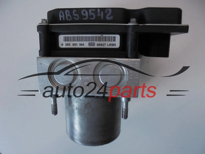 Bomba ABS y centralita CITROEN 0265230454 9665106880 0265951104