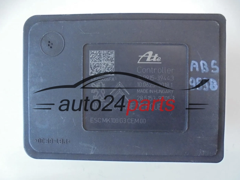 ABS pompa i sterownik CITROEN PEUGEOT 9813805280 10022005804 28515397053 10091539443