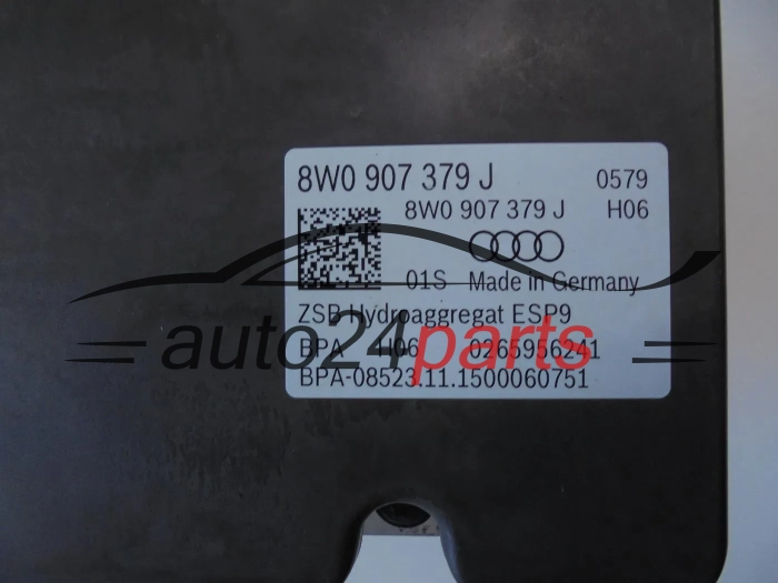 Pompa ABS i sterownik AUDI 0265255815 8W0907379J 0265956241